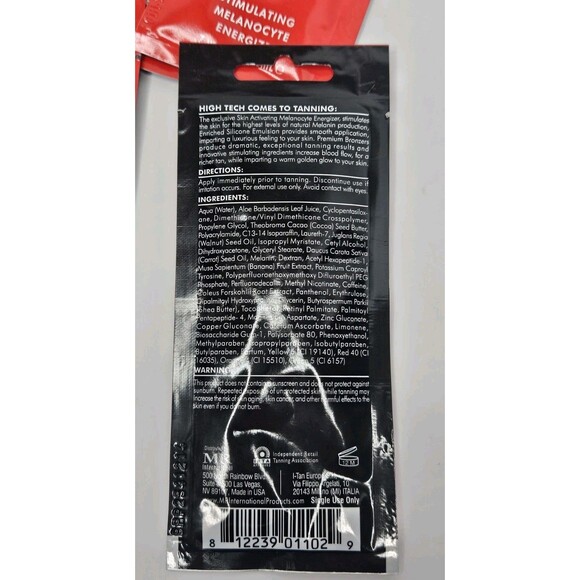 Mr International I Blush Stimulating Melanocyte Energizer Packets Lot of 7 - Picture 3 of 3